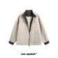 Street Style Simple Splicing Loose Jacket eprolo