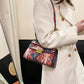 PU Leather Snakeskin Print Crossbody Bag eprolo