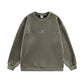 Retro Simple Versatile Loose Crewneck Sweatshirt