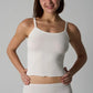 Cotton Brace Short Cotton Sexy Spaghetti Strap Fitted Crop Waist-Cinching Women's Top Lace Trim eprolo