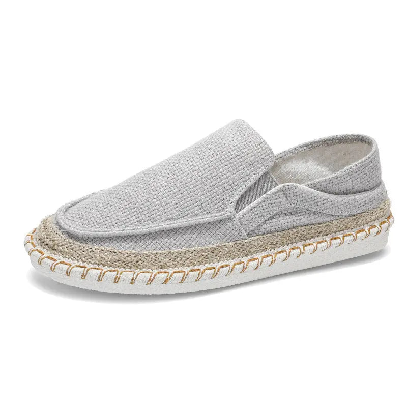 Fisherman Shoes Men's Breathable Cloth Shoes Hanfu Shoes Men's Casual Slip-On Loafers Driving Old Beijing Cloth Shoes eprolo