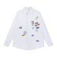 Street Style High-Street Unique Design Loose Long-Sleeve Shirt eprolo