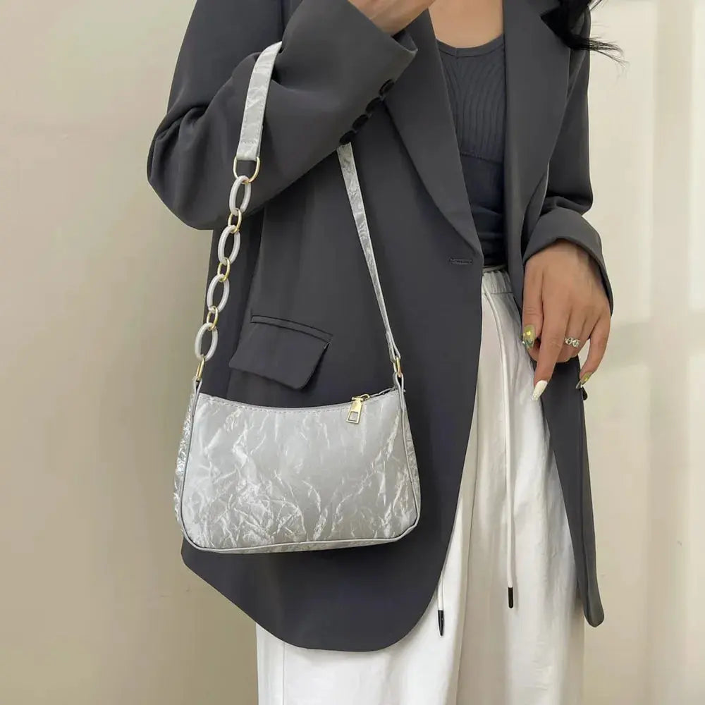 Bow PU Leather Shoulder Bag eprolo