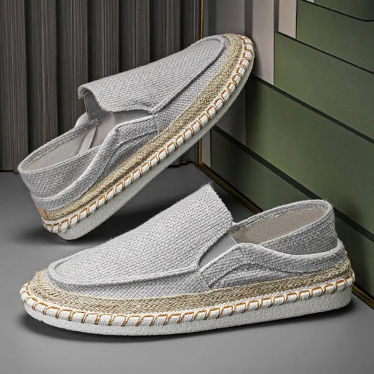 Fisherman Shoes Men's Breathable Cloth Shoes Hanfu Shoes Men's Casual Slip-On Loafers Driving Old Beijing Cloth Shoes eprolo