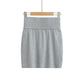 Wide Waist Elastic Fitted Body-Shaping Pencil Skirt