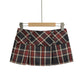 Plaid Pure and Sexy Mini Skirt