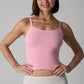 Cotton Brace Short Cotton Sexy Spaghetti Strap Fitted Crop Waist-Cinching Women's Top Lace Trim eprolo