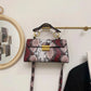 PU Leather Snakeskin Print Crossbody Bag eprolo