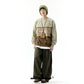 Modish  Street Style Color Block Spliced Loose Hoodie