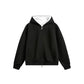Retro Simple Loose Hooded Cardigan Sweatshirt eprolo
