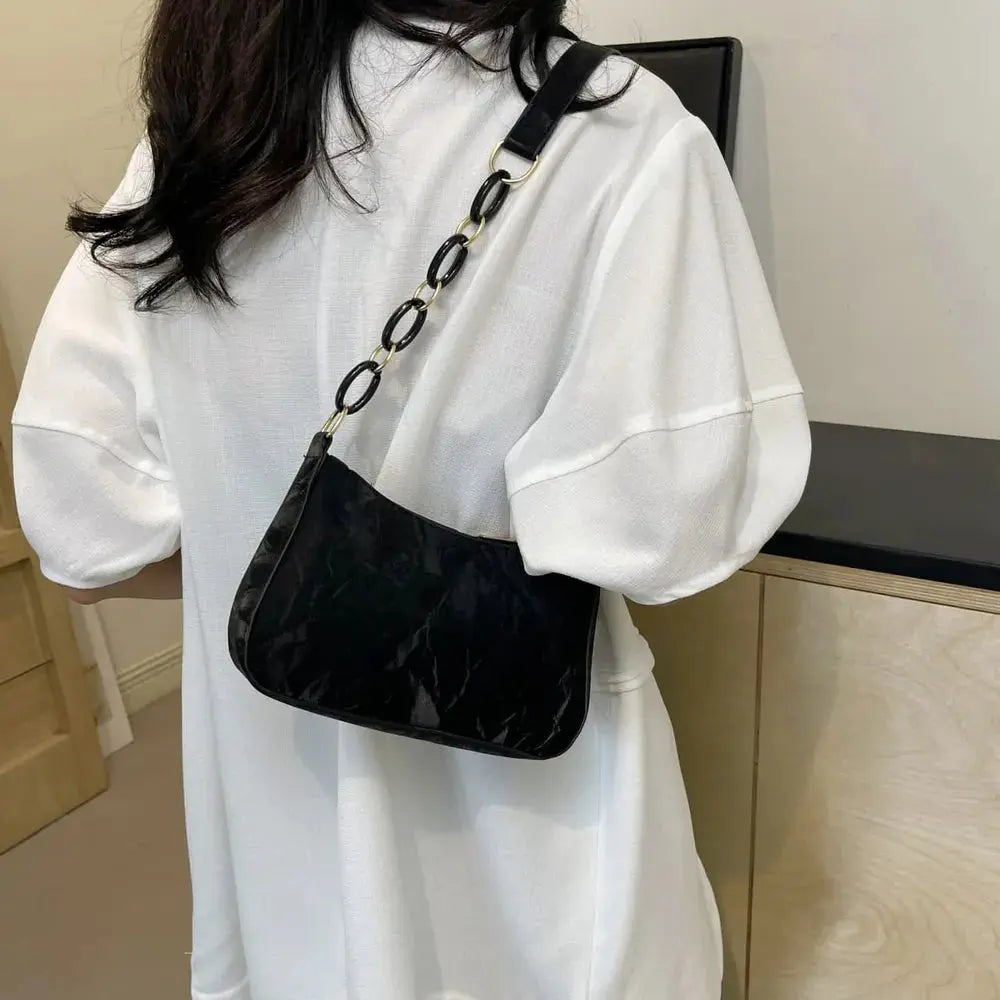 Bow PU Leather Shoulder Bag eprolo