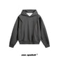 Retro Simple Loose Hooded Cardigan Sweatshirt