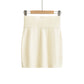 Wide Waist Elastic Fitted Body-Shaping Pencil Skirt
