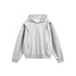 Retro Simple Loose Hooded Cardigan Sweatshirt
